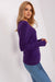 Essential V-Neck Cotton Blend Sweater for Women