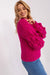 Elegant Puff-Sleeve Sweater