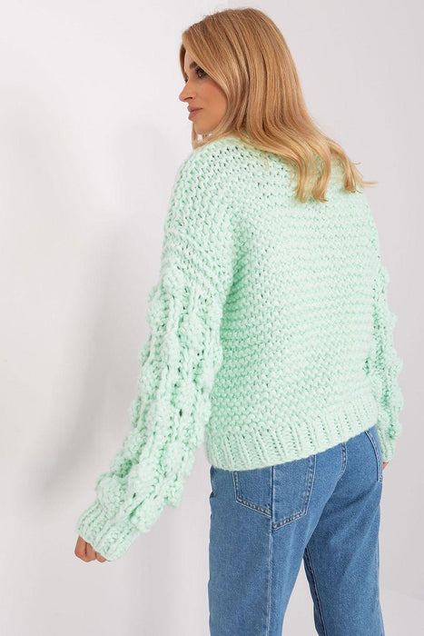 Elegant Puff-Sleeve Sweater