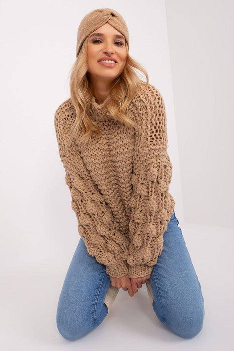 Elegant Puff-Sleeve Sweater