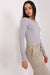 Elegant Ribbed Knit Sweater for Women