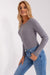 Elegant Ribbed Knit Sweater for Women