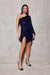 Radiant Asymmetrical One-Shoulder Sequin Mini Dress with Eye-Catching Cutouts