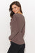 Chic V-Neck Blouse with Metal Plate Accent for Fashion-Forward Women