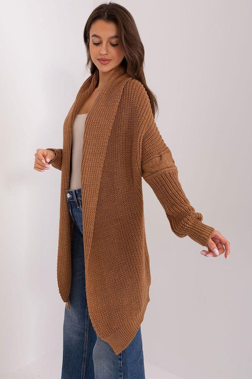 Chic Knee-Length Knit Cardigan for Everyday Comfort