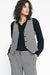 Chic All-Occasion Lined Vest with Trendy Interior