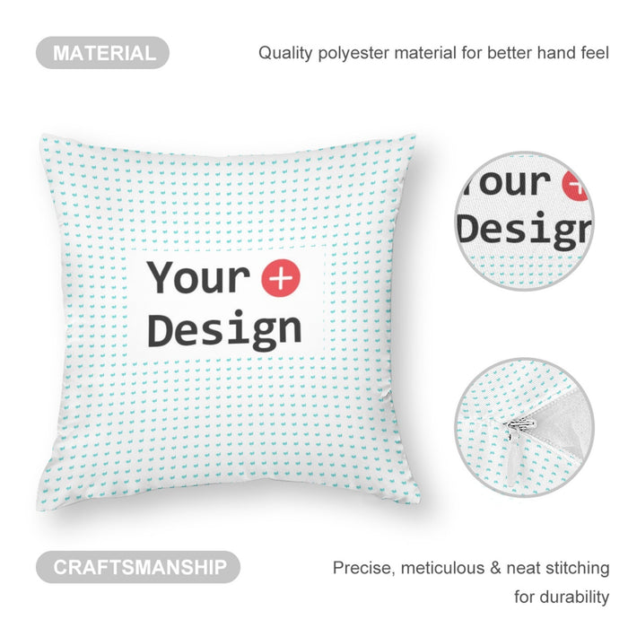 Home Fashion Simple Pillow Cover Customized Contact Business