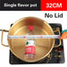 Copper Hotpot Cooker with Stainless Steel Construction