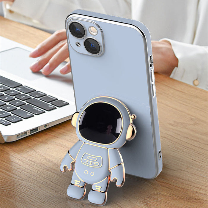 Galactic Bear TPU Phone Case with Stand