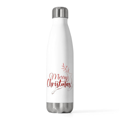 Merry Christmas Deer Eco-Conscious Insulated Travel Flask