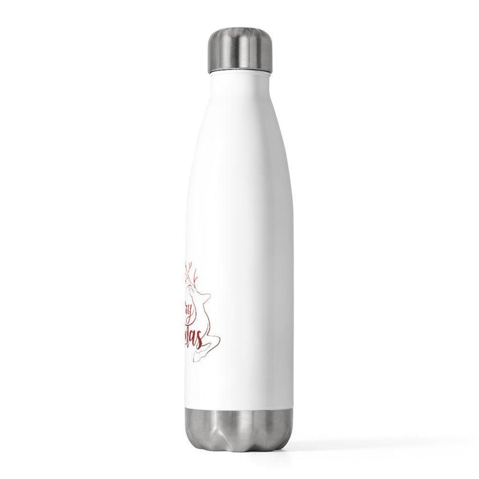 Eco-Friendly Merry Christmas Deer Stainless Steel Travel Bottle