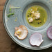 Charming Japanese Ceramic Breakfast Dish with Playful Straw Hat Design