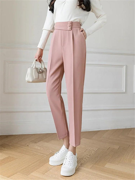 Elegant Luxe Women's Harem Trousers: A Harmonious Fusion of Fashion and Comfort