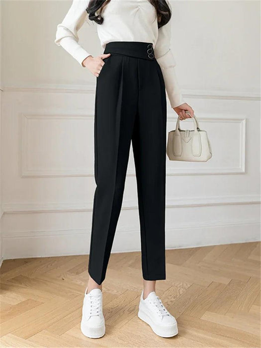 Elegant Luxe Women's Harem Trousers: A Harmonious Fusion of Fashion and Comfort