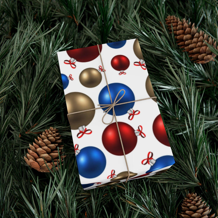 Sophisticated 3D Christmas Gift Wrap Set - Luxe American-Made Collection