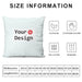 Home Fashion Simple Pillow Cover Customized Contact Business