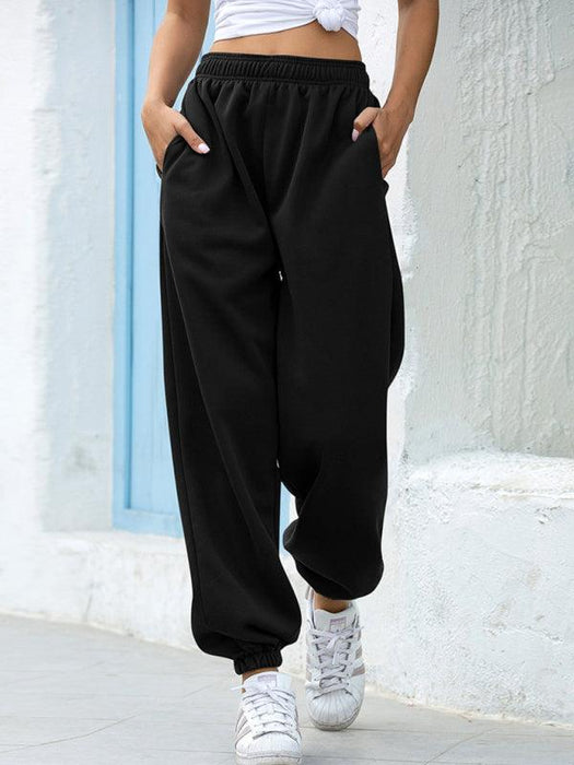 All-Season Comfortable Loose Leg Joggers for Relaxed Style