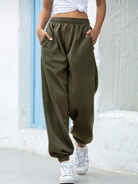 All-Season Comfortable Loose Leg Joggers for Relaxed Style