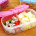 Fresh Dual Compartment Food Storage Box for Organized Kitchen Pantry