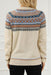 Chic and Cozy Geometric Knit Pullover for Effortless Style