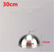 Golden Stainless Steel Food Dome Set - Luxurious Dining Table Cover - Non-Magnetic Lid - Sizes 20cm to 28cm Available