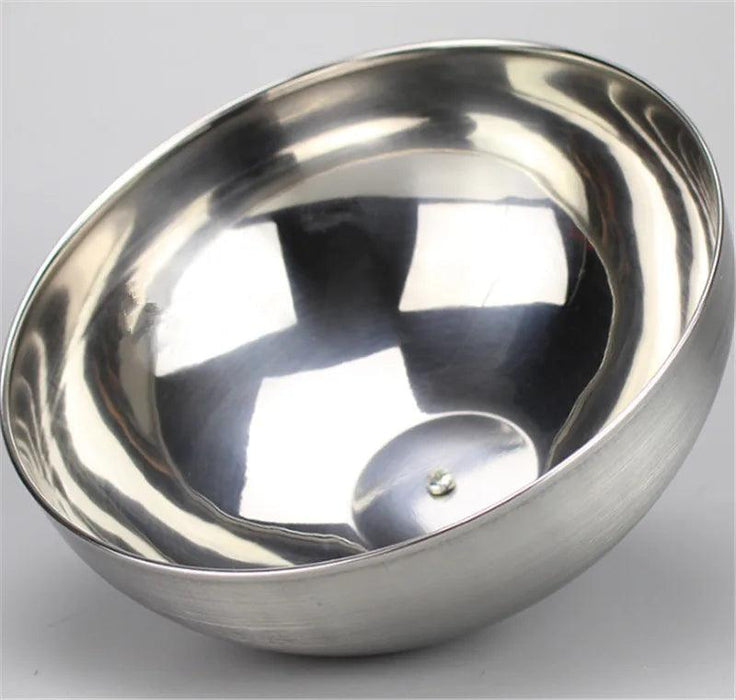 Golden Stainless Steel Food Dome Set - Luxurious Dining Table Cover - Non-Magnetic Lid - Sizes 20cm to 28cm Available