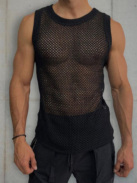 Stylish Summer Sleeveless Knit Vest for Men - Ultimate Casual Comfort