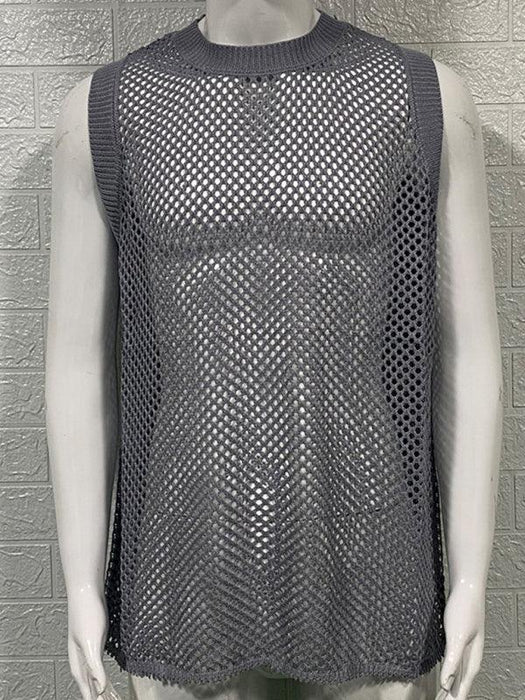 Stylish Summer Sleeveless Knit Vest for Men - Ultimate Casual Comfort