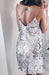 Sparkling Vibe Sequin Embellished V-Neck Slip Dress for Women