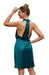 Spring's Seductive Backless Satin Dress for Women