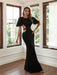 Seductive Puff Sleeve High-Waisted Party Dress for Women