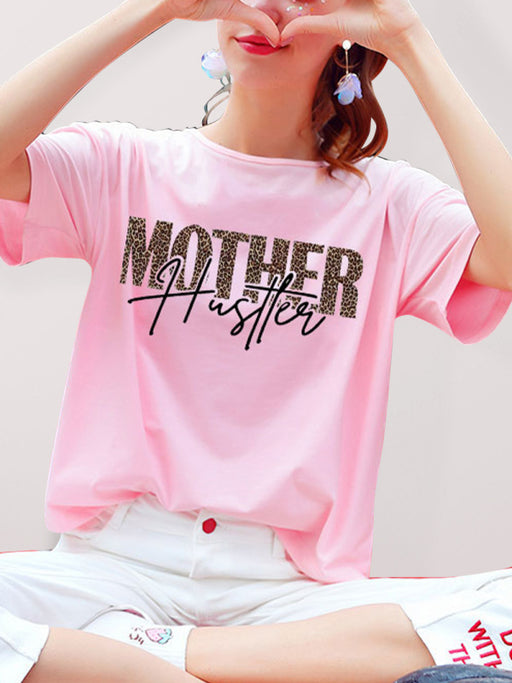 "Mother Hustler Casual Printed T-Shirt"