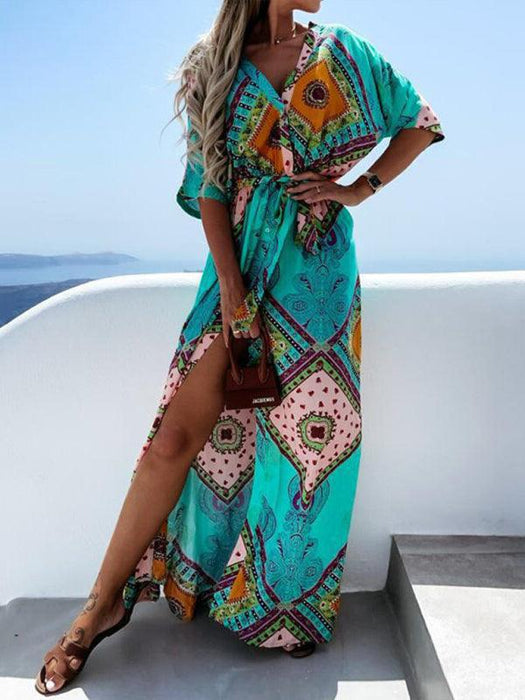 Elegant Flowing Bohemian Chiffon Skirt