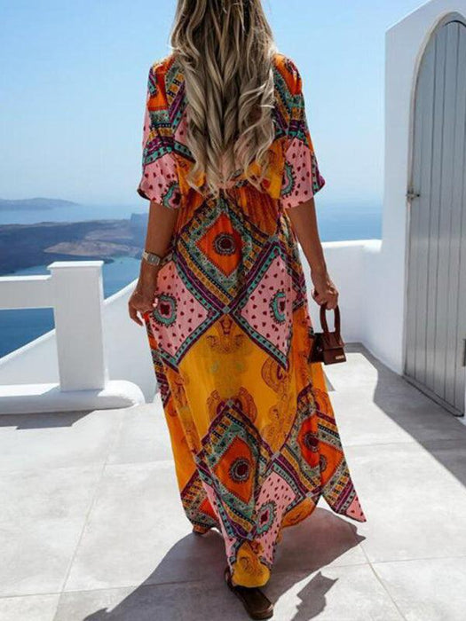 Elegant Flowing Bohemian Chiffon Skirt