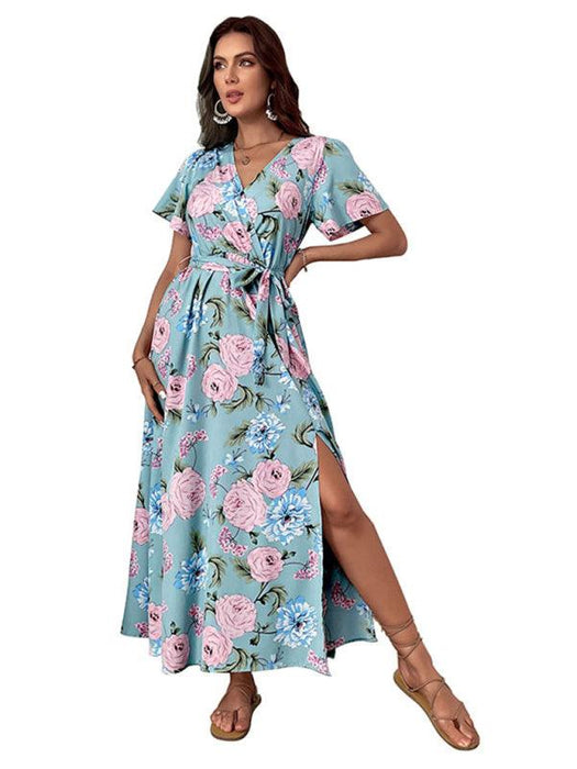 Chic Floral Delight Summer Dress for Effortless Style