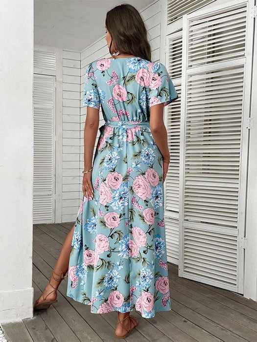 Chic Floral Delight Summer Dress for Effortless Style