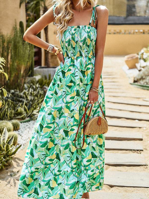 Boho Chic Summer Maxi Dress - Perfect for Your Next Getaway