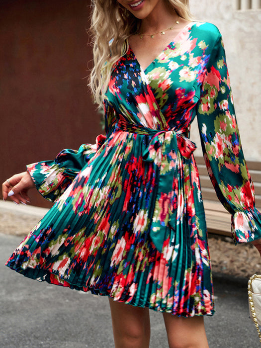 Elegant Floral Print Dress for Stylish Occasions