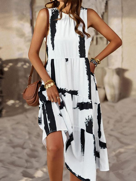 Summer Serenity Halter Dress - Your Essential Boho Chic Staple