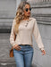 Women's Chic Asymmetrical Lapel Top for Autumn and Winter