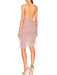 Seductive French Girl Cake Skirt Mesh Halter Neck Dress