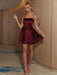Fashionable Suspender Style Party Dress with a Chic Twist