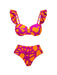 Printed Beach Babe Bikini Set