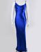 Solid Color Strapless Backless Evening Dress with Swing Neck
