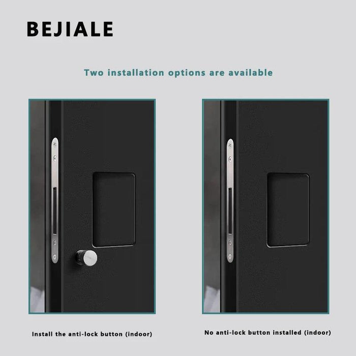 Invisible Magnetic Door Handle Set with Quiet Functionality for Seamless Integration