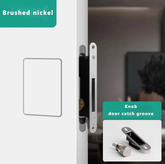 Invisible Magnetic Door Handle Set with Quiet Functionality for Seamless Integration