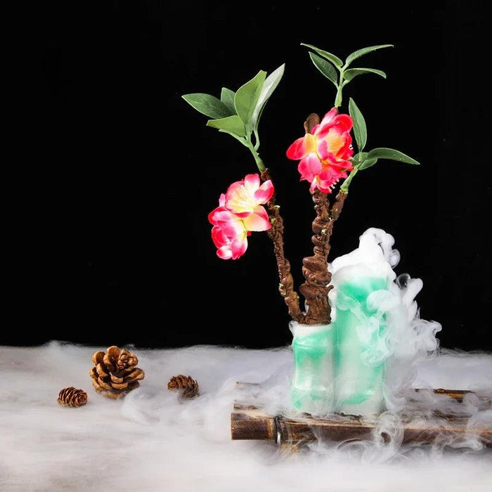 Culinary Elegance: Stunning Dry Ice Sushi Accents