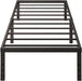 Heavy-Duty King Bed Frame with 3500 lbs Capacity and 18" Height for Ample Under-Bed Storage