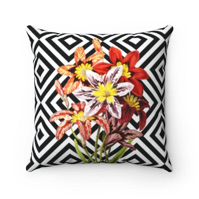 Chic Reversible Floral Pillow Cover for Stylish Home Decor