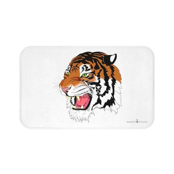 Elite Safari Tiger Memory Foam Bath Mat - Luxurious Bathroom Upgrade